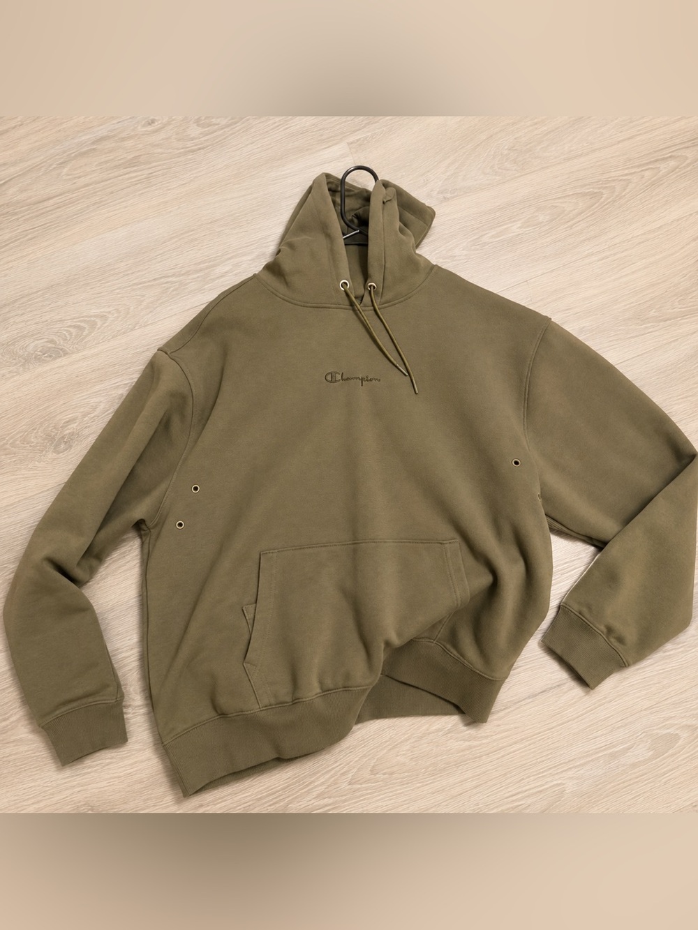 Champion Olive-Tone Pullover Hoodie